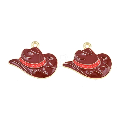 West Cowboy Theme Alloy Enamel Pendants LS-ENAM-L056-01F-05-1
