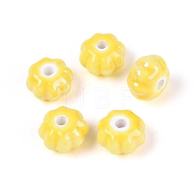 Handmade Porcelain Ceramic Beads PORC-T133-26F-1