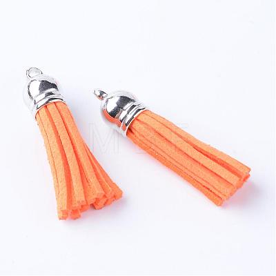 Faux Suede Tassel Pendant Decorations FIND-T002-A33-1
