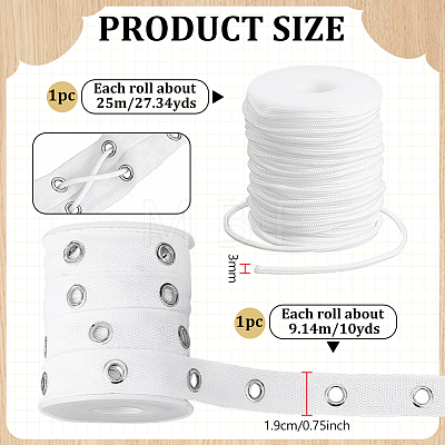 25M Round PP Braided Rope OCOR-NB0002-89A-1