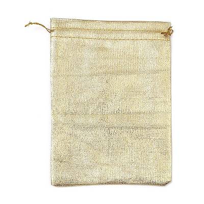 Rectangle Polyester Bags with Nylon Cord ABAG-E008-01A-06-1