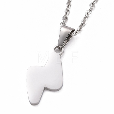 Pride Style 201 Stainless Steel Pendant Necklaces NJEW-F288-09P-1