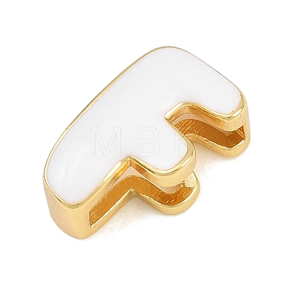 Brass Enamel Beads KK-CBA3FD6-08F-G-1