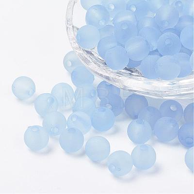 Transparent Acrylic Beads PL724-C54-1