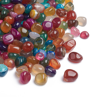 Natural Agate Beads X-G-L476-15-1