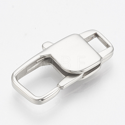 304 Stainless Steel Lobster Claw Clasps STAS-T033-28A-1