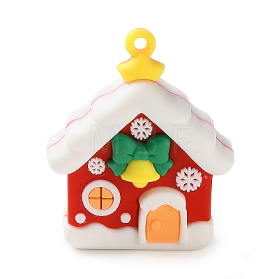 Christmas Theme PVC Plastic Pendants FIND-I059-01C-1