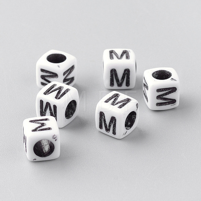 Opaque Acrylic Beads LS-SACR-Q188-02M-1