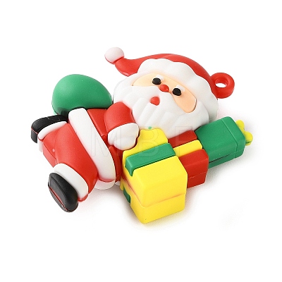Christmas Theme PVC Plastic Pendants LS-FIND-I059-01B-1