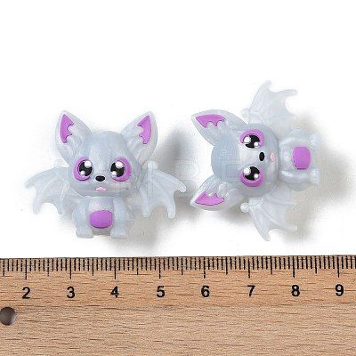 Halloween Theme Silicone Focal Beads SIL-M005-05E-1