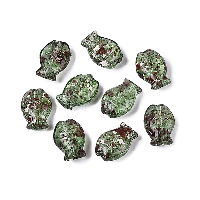 Picasso Transparent Glass Beads SEED-Q039-03F-1