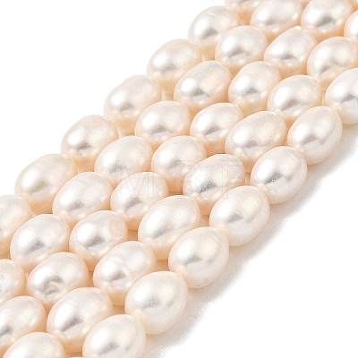 Natural Cultured Freshwater Pearl Beads Strands PEAR-I007-01F-05A-1