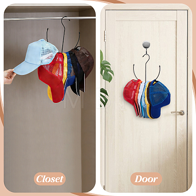 Iron S-Shaped Shoe Hanger AJEW-WH0643-003-1