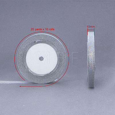 Glitter Metallic Ribbon OCOR-T001-10mm-YC-1