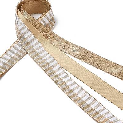 9 Yards 3 Styles Polyester Ribbon SRIB-A014-H08-1
