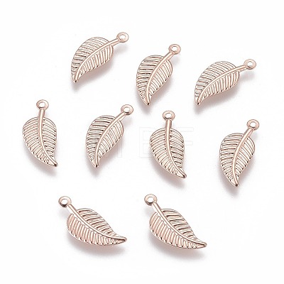 304 Stainless Steel Charms LS-X-STAS-H436-54RG-1