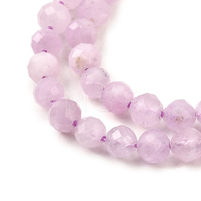 Natural Kunzite Beads Strands G-G259-D11-4mm-1