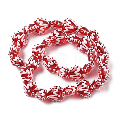 Handmade Lampwork Beads LAMP-D003-02A-1