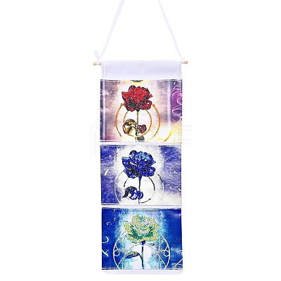 Creative Diamond Painting Hanging Storage Bag Set PW-WG47406-01-1