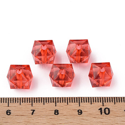 Transparent Acrylic Beads MACR-S373-132-B06-1
