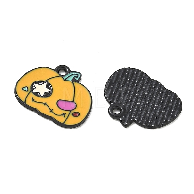 Halloween Alloy Enamel Pendants AL-CBA8744-01EB-01-1