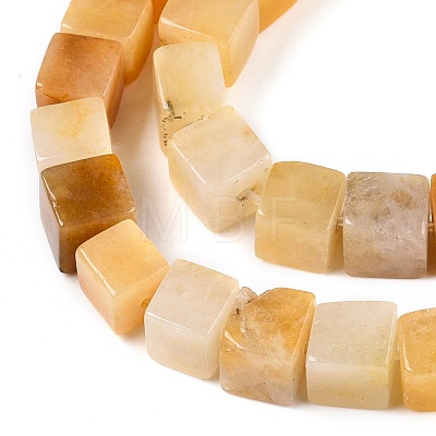 Natural Topaz Jade Beads Strands G-T139-6x6-30B-1