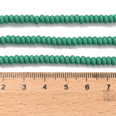 Synthetic Turquoise Beads Strands G-Z110-B01-2x4mm-04-1