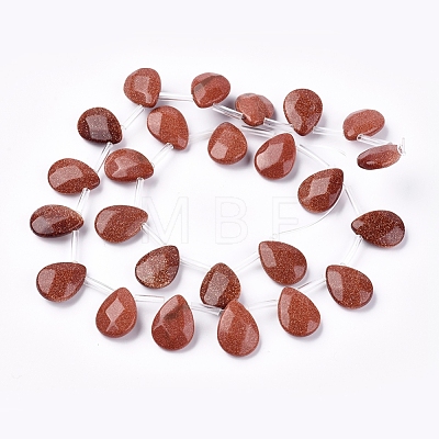 Synthetic Goldstone Beads Strands G-G822-03A-1