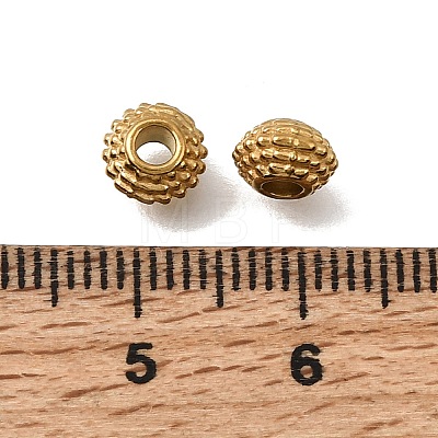 304 Stainless Steel Beads STAS-L315-063E-G-1