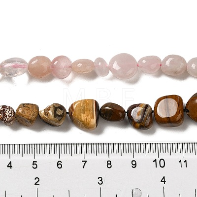 Natural Mixed Stone Beads Strands G-A247-01-1