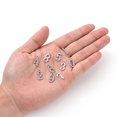 304 Stainless Steel Charms STAS-R108-1