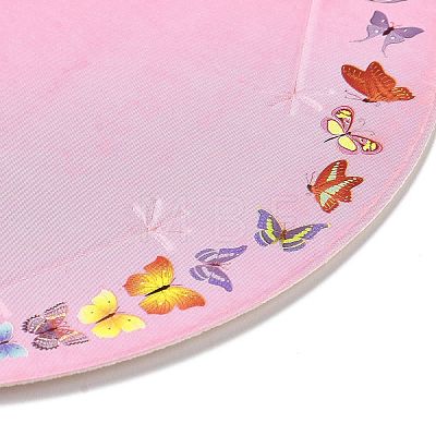 Round Butterfly Jewelry Display Cards CDIS-P007-J01-1