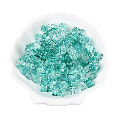 Baking Paint Transparent Glass Beads DGLA-N005-01A-04-1