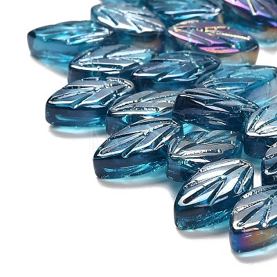 Electroplate Glass Beads Strands EGLA-B004-02A-AB10-1