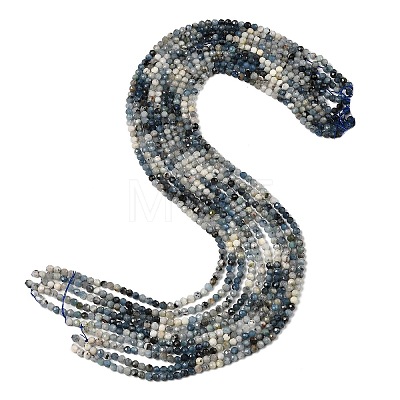 Natural Aquamarine Beads Strands G-H321-A02-02-1