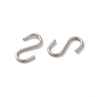 304 Stainless Steel S-Hook Clasp STAS-C085-03A-P-1