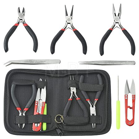 Random Color DIY Jewelry Tool Kits TOOL-S006-03-1