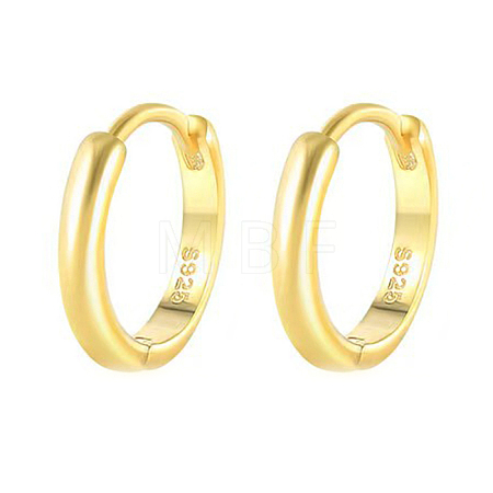 Simple 925 Sterling Silver Circle Hoop Earrings DG6387-5-1