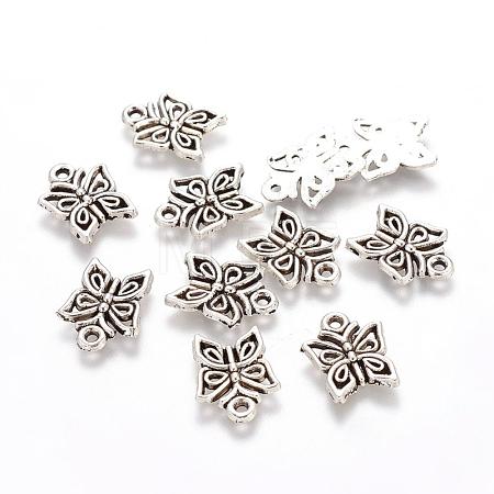 Tibetan Style Alloy Pendants X-TIBEP-A890-AS-LF-1