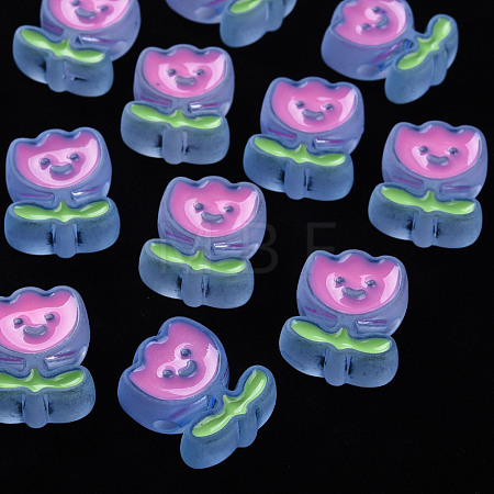 Transparent Acrylic Beads MACR-S374-03B-04-1