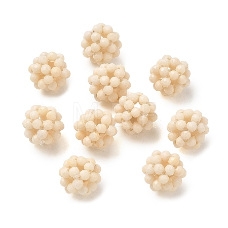 Natural White Fossil Woven Beads GG-CBA2E9C-F03-01-1