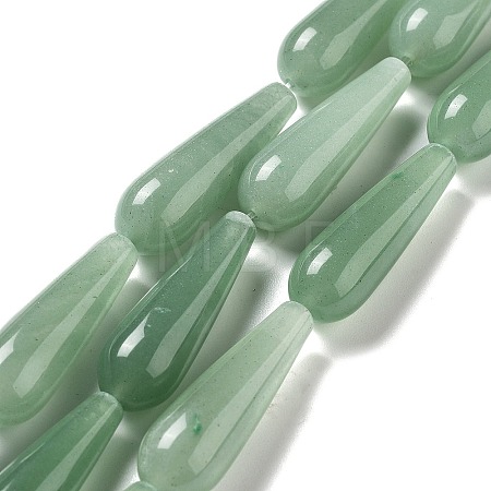 Natural Green Aventurine Beads Strands G-P528-H07-01-1