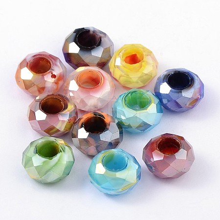 Glass European Beads X-GDA010-M-1