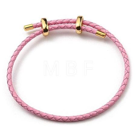 Leather Braided Cord Bracelets BJEW-G675-06G-02-1