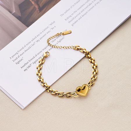 304 Stainless Steel Watch Band Chain Bracelets WG1D882-01-1