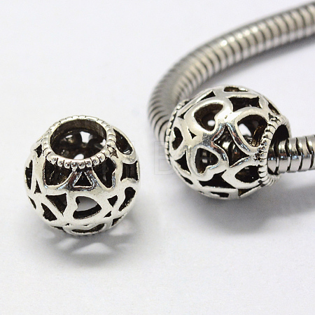 Alloy European Beads X-PALLOY-Q313-45-1