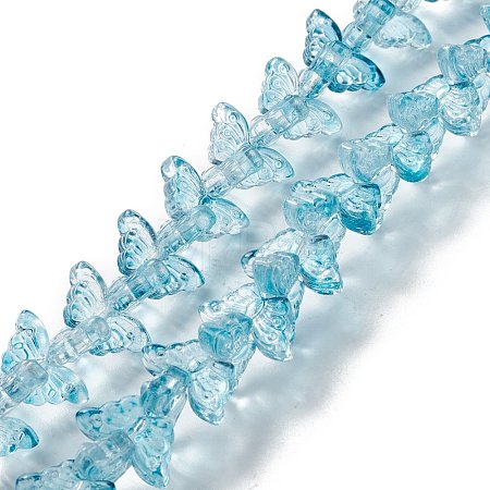 Transparent Glass Beads Strand GLAA-K002-02J-1