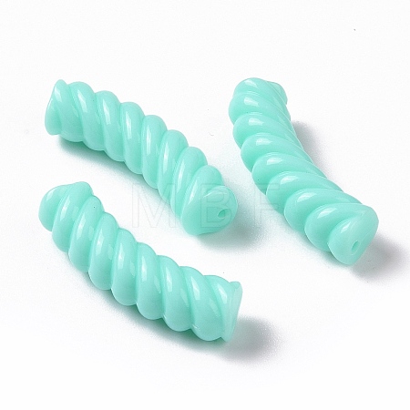 Opaque Acrylic Beads OACR-A016-03D-1