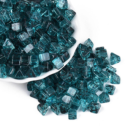Picasso Transparent Glass Beads SEED-Q039-02D-1