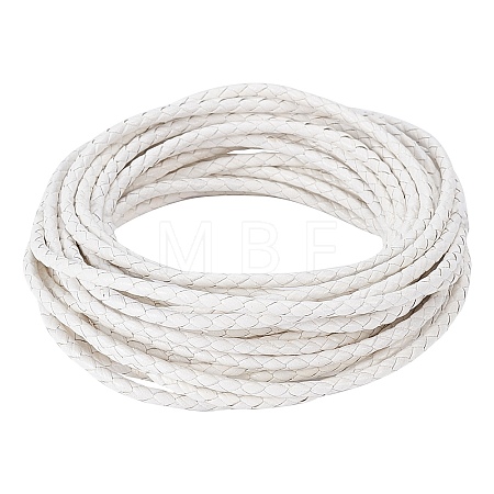 Braided Cowhide Cord WL-WH0003-01A-1
